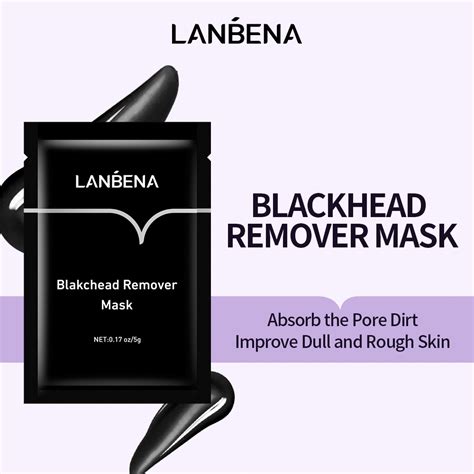 ClearanceLANBENA Black Mask Detox Blackhead Remover Nose Mask