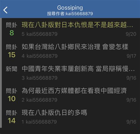 問卦 是誰在仇恨撕裂八卦板？ Ptt評價