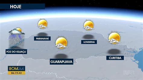 Paran Est Sob Alerta De Tempestades At Sexta Cidades Devem