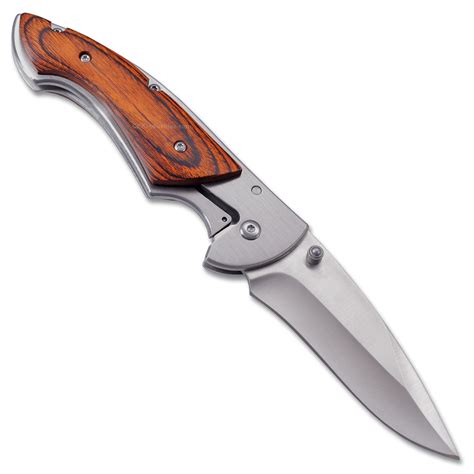 Fl001 Frame Lock Folding Knife Kit Wcocobolo Dymondwood Handles