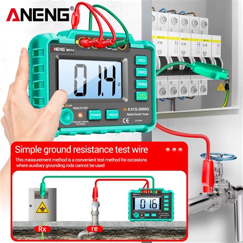 Aneng Mh Electrical Megger Insulation Resistance Tester Digital High