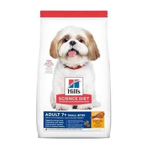 Hills Science Diet Canine Adult 7 Small Bites Chicken Meal Barley