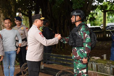 Kapolda Cek Pos Pam Penyekatan Titik Konflik Di Tual Masarikuonline