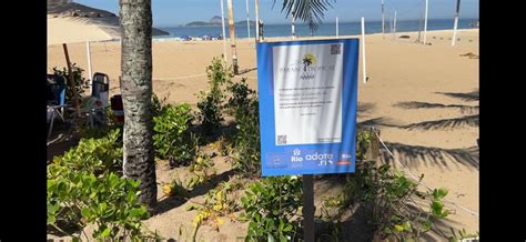 Qualquer pessoa pode adotar uma área na orla de Ipanema o último foi o