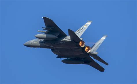 F 15ex Undergoes Acoustic Testing Eglin Air Force Base Article Display