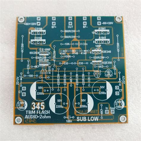 Jual PCB PoWER TBM FLASH AUDIO 2 Ohm SUB LOW 345 Original Shopee