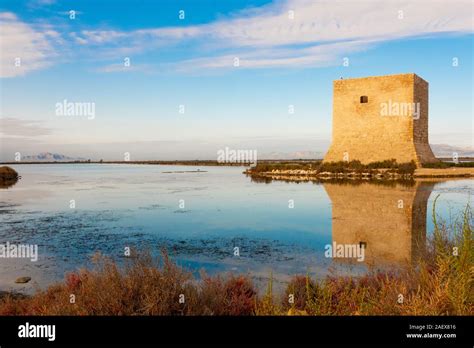 Torre Del Tamarit Or The Tower Of Las Salinas Built In 1552 As Part Of