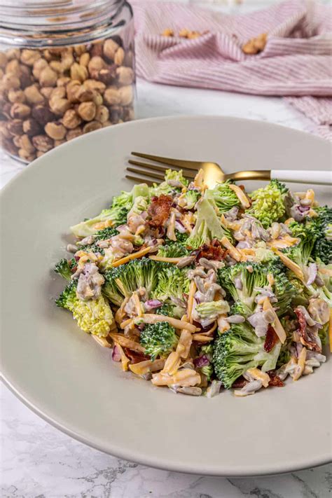 Keto Broccoli Salad - Food Faith Fitness