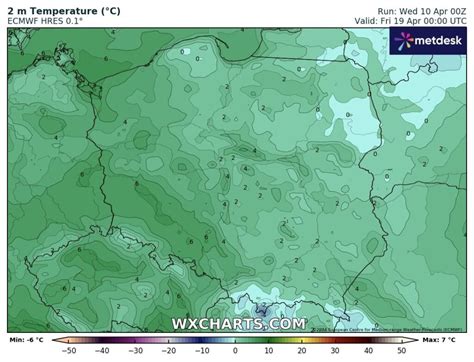 Letnia pogoda dobiega końca Strzał zimna w prognozach i możliwe