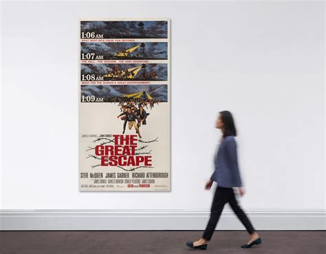 The Great Escape (1963), poster, US | Original Film Posters | 2022 | Sotheby's