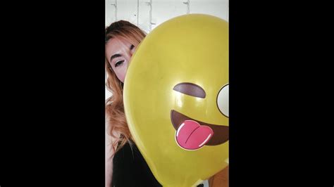 Emoji Balloon Asmr Blown To Nail Pop No Talking Squeaky