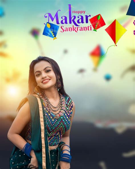 Makar Sankranti Photo Editing Girl Picsart Hd Background Cbeditz