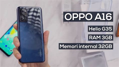 Cek Daftar Harga Hp Oppo Terbaru Bulan Mei 2022 Oppo A16 Sampai Oppo