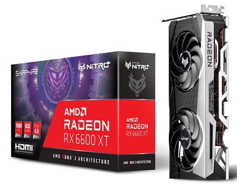 Sapphire Intros Radeon Rx 6600 Xt Nitro And Pulse Graphics Cards