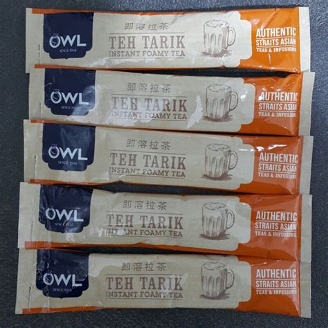 Jual Owl Teh Tarik Singapore Sachet Eceran Shopee Indonesia