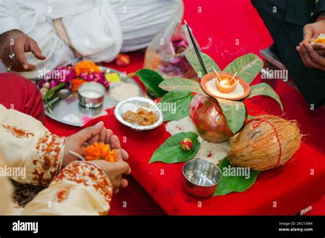 Items For The Indian Yajna Ritual Indian Vedic Fire Ceremony Called