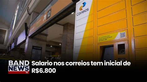 Correios Anunciam Concursos P Blicos Vagas Bandnewstv Youtube