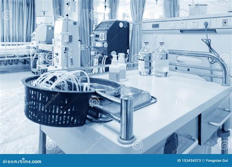 Hemodialysis Machines With Tubing Royalty Free Stock Photography