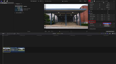 How To Use Final Cut Pro Stabilizer To Correct Shaky Footage