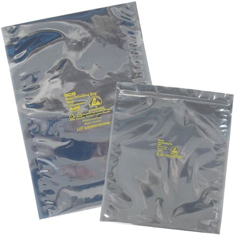 Scs Static Shield Bag 1000 Series Metal In 11x15 100ea Smt Supplies