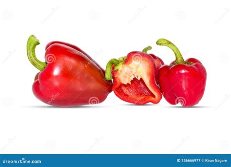 Capsicum De Pimiento Rojo Fresco Imagen De Archivo Imagen De Travieso