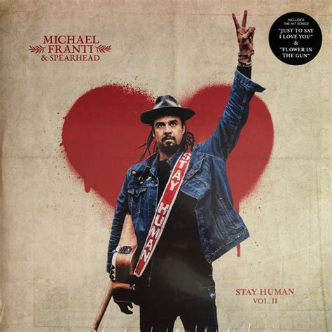 Michael Franti Spearhead Stay Human Vol II 2 X Vinyl LP Album