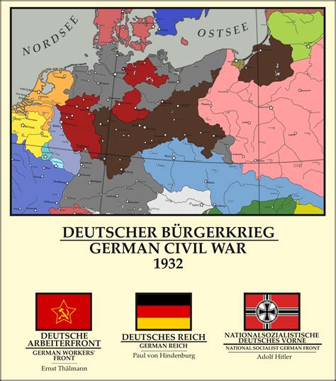 Tno German Civil War Map