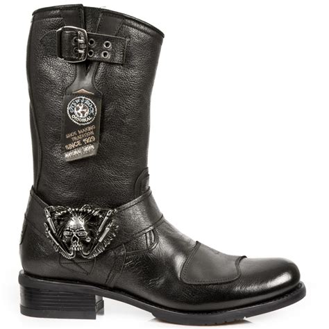 Chaussures NEW ROCK BUFALO NOIR M GY07 S10 Metalmonde Fr