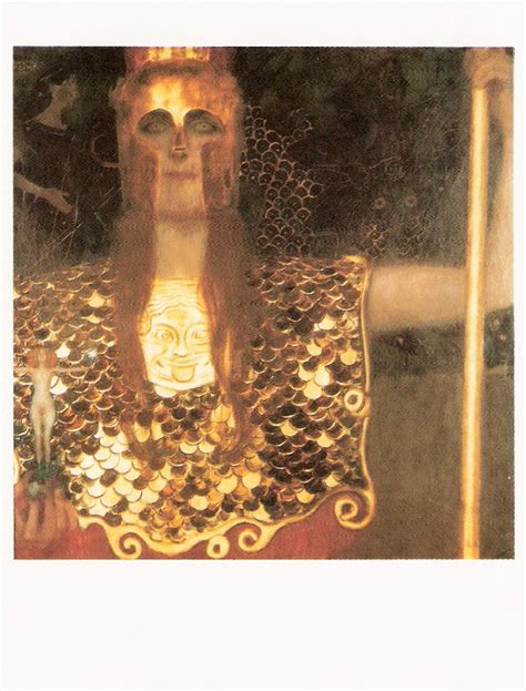 Pallas Athene Gustav Klimt 1898 Claudiabraff Flickr