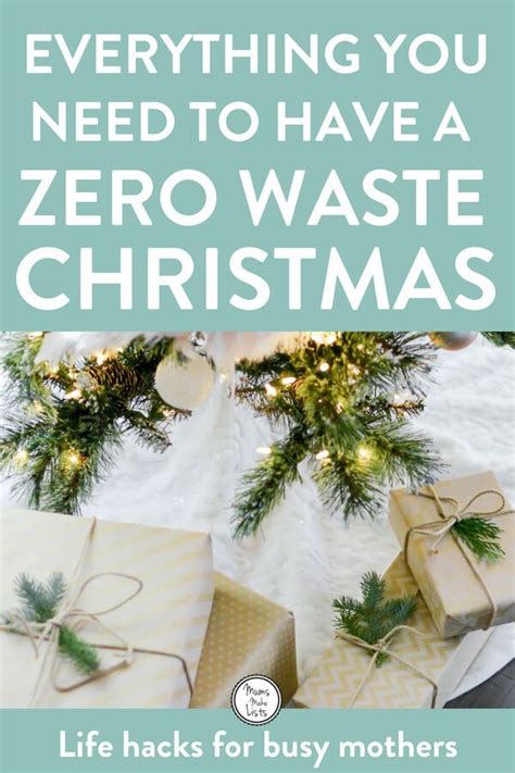 11 Zero Waste Christmas Ideas Zero Waste Christmas Eco Christmas