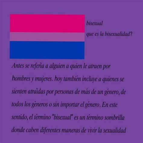 𝑏𝑖𝑠𝑒𝑥𝑢𝑎𝑙 Bisexualidad Alguien Como Tú Sexualidad