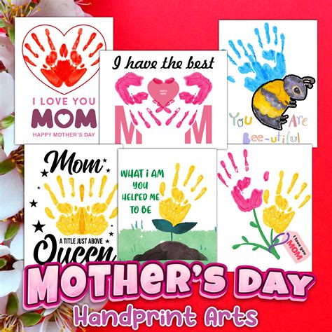 Handprint Art Mothers Day