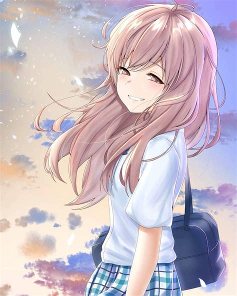 Simple smile can make your day :) [Nishimiya - Koe no Katachi] Anime ...