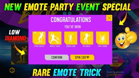 Emote Party Event Trick In Free Fire Tamil Throne Emote Trick In