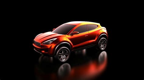 Sporty Green Compact Suv A Stunning D Rendered Illustration Background