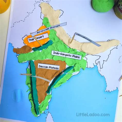 Physical Map Of India Plateaus - Corina Charmaine