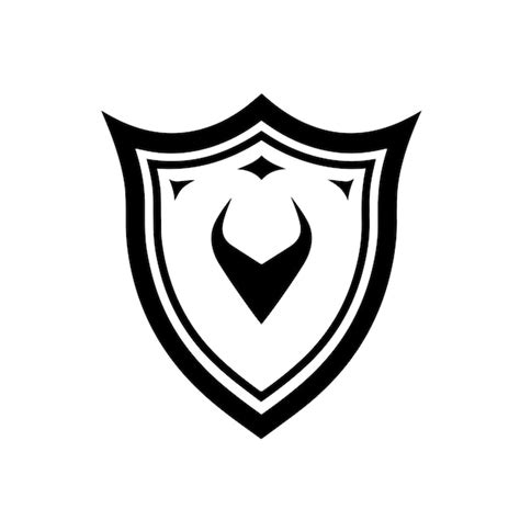 Premium Vector Shield Logo Vector Illustration Shield Vector Icon And