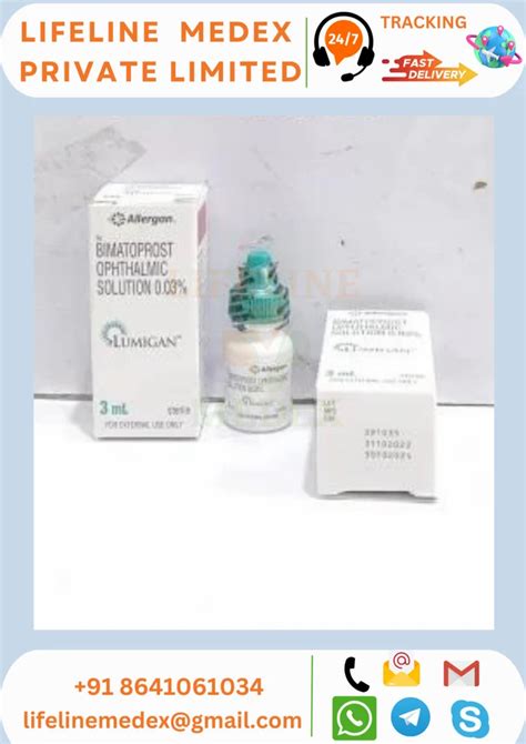 Bimatoprost Lumigan Eye Drop At Rs 400 Piece Sadar Nagar Nagpur