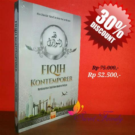 Jual Buku Fiqih Kontemporer Berdasarkan Dalil Dan Kaidah Ilmiyah