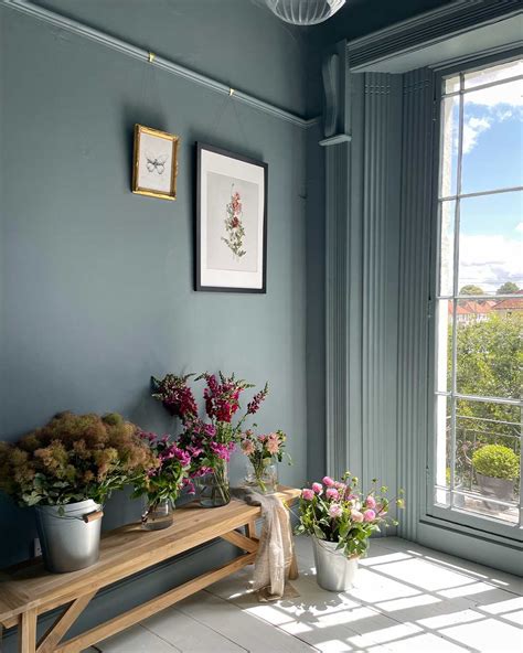 Steel Blue Wall Paint Cambrian Blue Annie Sloan