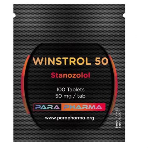 Winstrol Para Pharma Mg Tabs Musclesroid