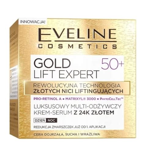 Eveline Krem Gold Lift Expert 50+ 13861172793 - Allegro.pl
