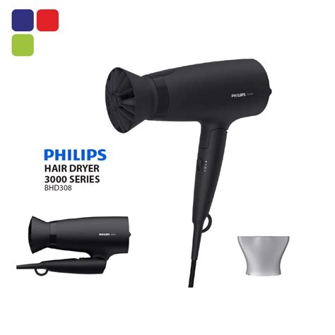 PHILIPS HAIR DRYER 3000 SERIES – BHD308 – Kemudi Timur