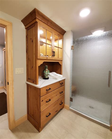 Spa Bathroom Cabinet Companies Countertop Cabinet Countertops