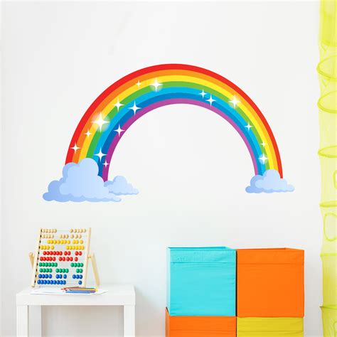 Regenboog Muursticker Kinderkamer V A 2 95 Altijd Gratis Verzending