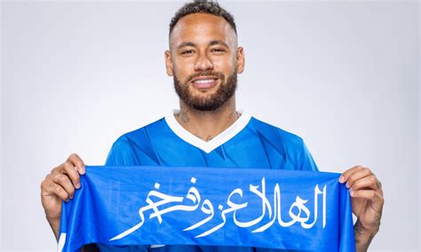 Neymar Anunciado Como Novo Refor O Do Al Hilal Assina Contrato De