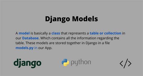 Django Models A Complete Beginner S Guide Askpython