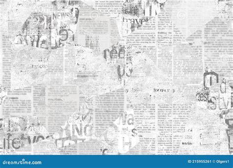 Zeitung Papier Grunge Vintage Alt Alt Alt Textur Hintergrund Stock