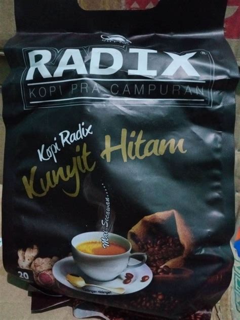 Kopi Radix Kunyit Hitam Hpa Malaysia Lazada Indonesia