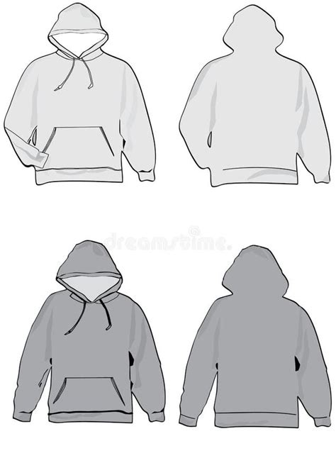 Hooded sweat shirt stock vector. Illustration of descriptive - 9236780